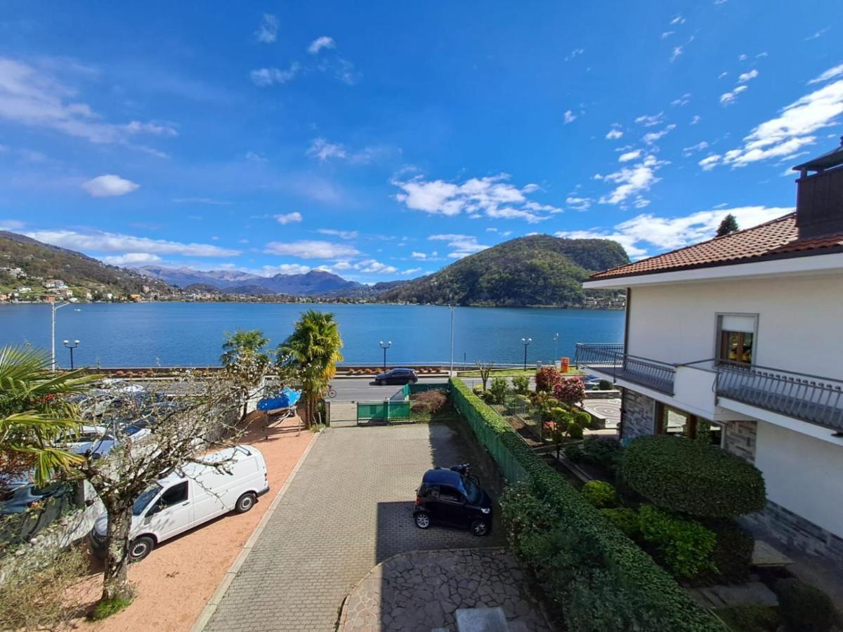 Villa Aida Lake View Lavena Ponte Tresa Esterno foto