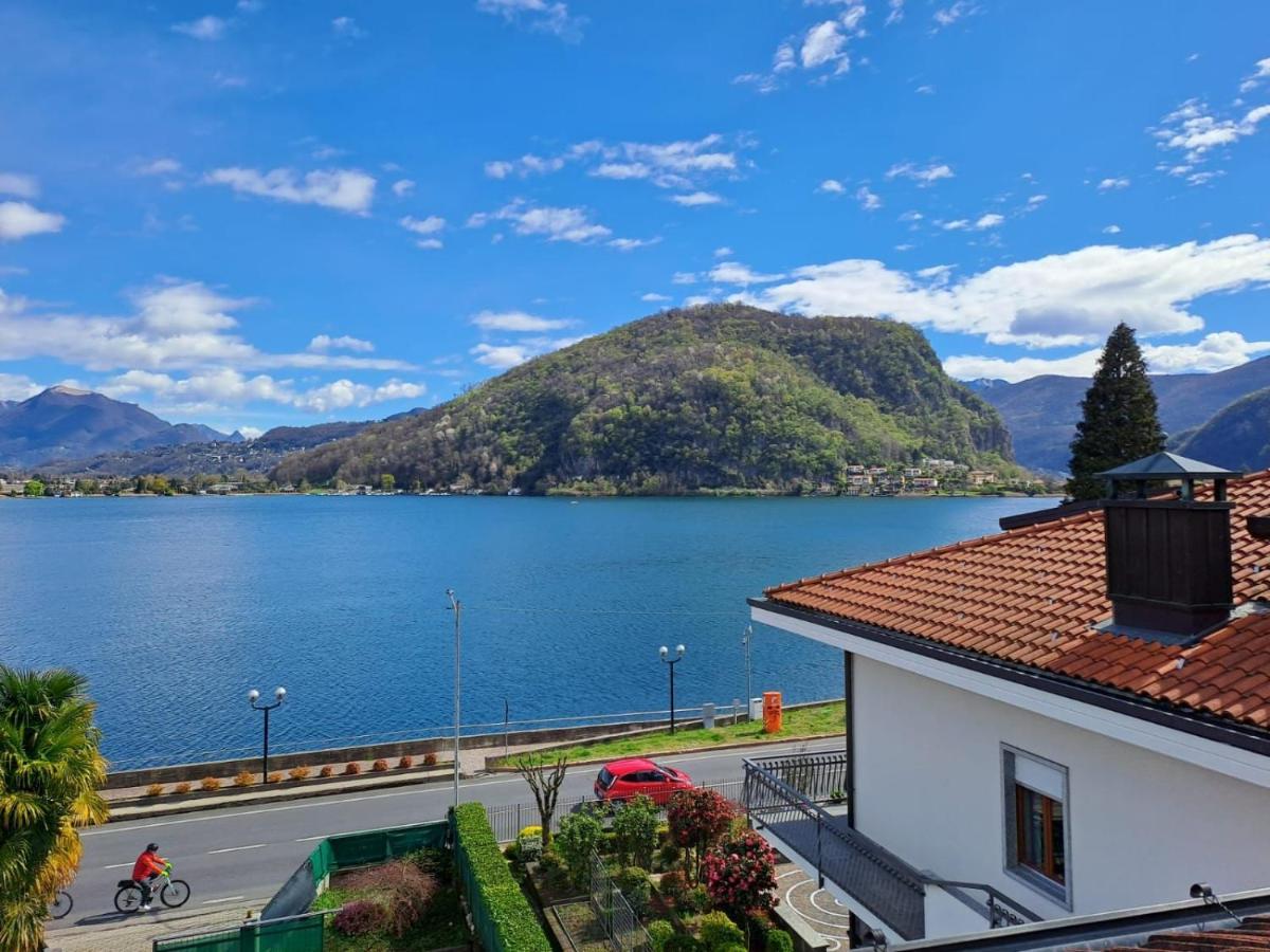 Villa Aida Lake View Lavena Ponte Tresa Esterno foto